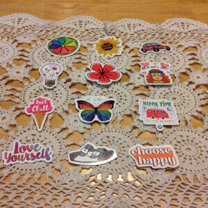 Stickers for cellphone, hydration bottles, etc. Hippie vibe